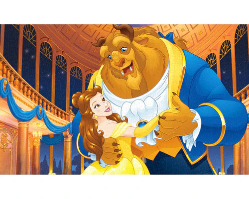 Rompecabezas La Bella Y La Bestia Disney 1000 Piezas De Plástico