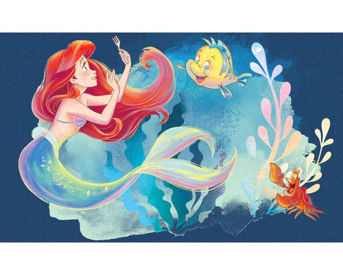 Rompecabezas La Sirenita y Sus Amigos Disney 1000 Piezas De Plástico
