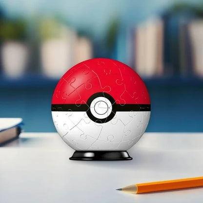 Rompecabezas 3D Pokeball Ravensburger 54 piezas