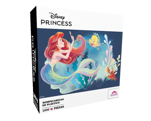 Rompecabezas La Sirenita y Sus Amigos Disney 1000 Piezas De Plástico