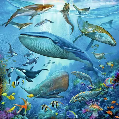 Rompecabezas El Mundo Animal del Océano 3 x 49
