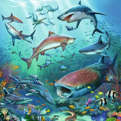 Rompecabezas El Mundo Animal del Océano 3 x 49