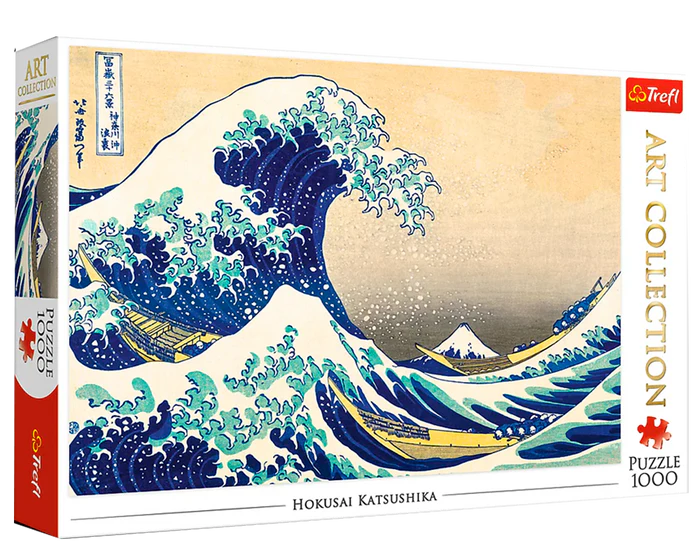 La Gran Ola de Kanagawa: Rompecabezas 1000 Piezas Trefl
