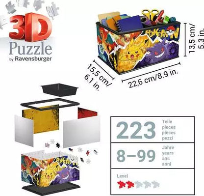 Rompecabezas 3D Storage Box Pokemon- 216pz 11546