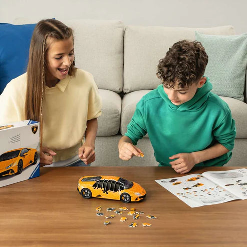 Rompecabezas Ravensburger 3D Lamborghini Huracán Rojo. 108 pz