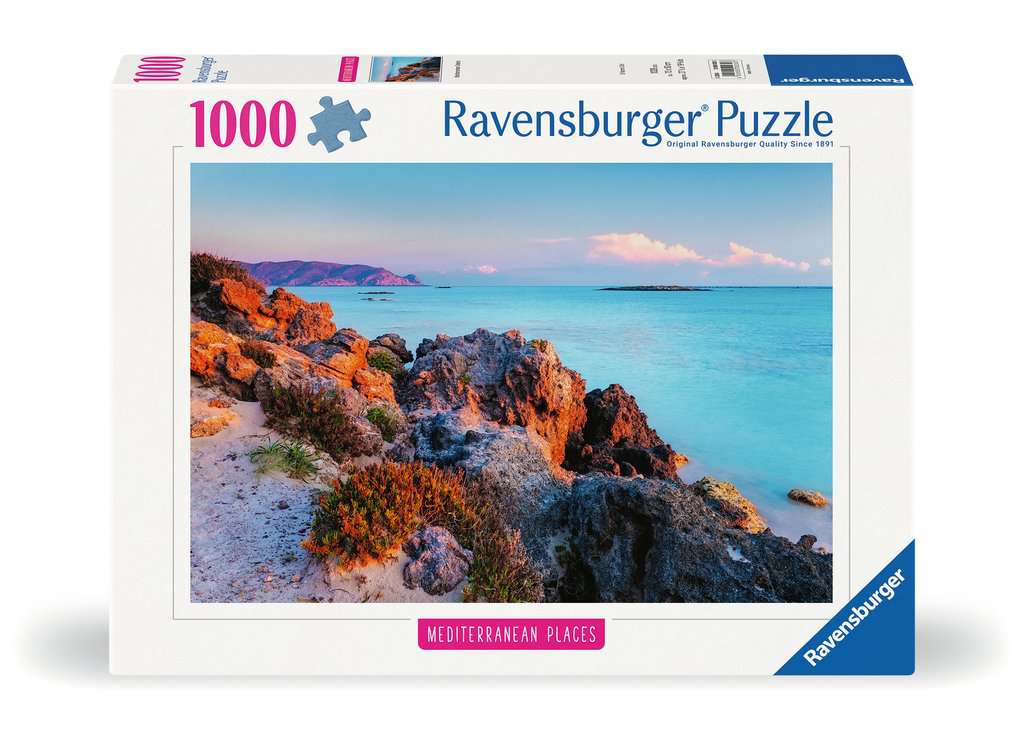 Rompecabezas Grecia mediterraneo 1000 piezas