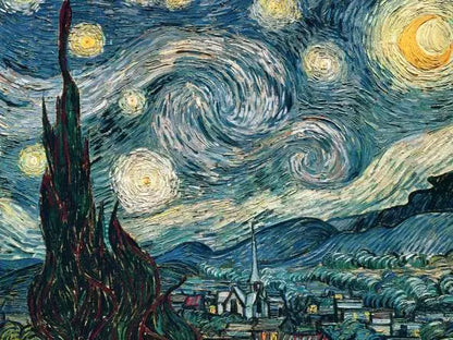 Puzzles para adultos 1500 piezas - Vincent Van Gogh: Noche estrellada 12000079