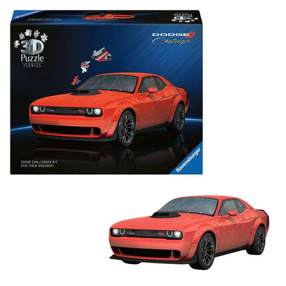 Rompecabezas Ravensburger 3D Dodge Challenger. 167 pz