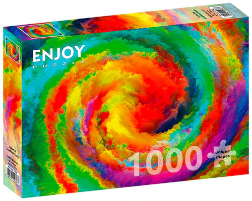 Rompecabezas Remolino de Colores 1000 Piezas