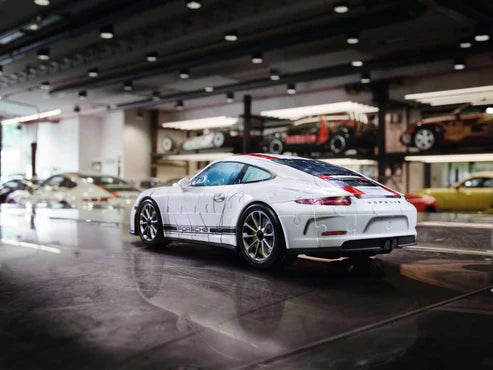 Rompecabezas Ravensburger 3D Porshe 911. 108 pz