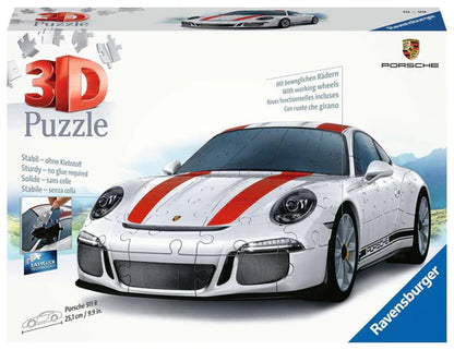 Rompecabezas Ravensburger 3D Porshe 911. 108 pz