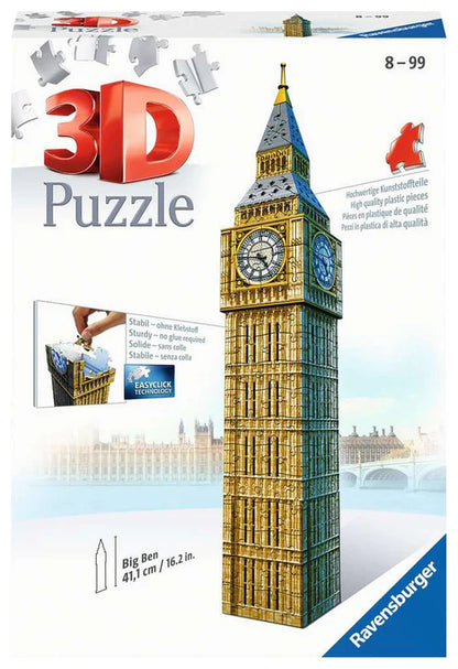 Rompecabezas Ravensburger 3D Big Ben. 216 pz