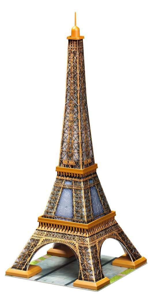 Rompecabezas Ravensburger 3D Torre Eiffel 44cm 216 piezas