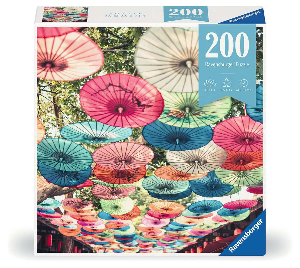 Rompecabezas Umbrella, Colección Puzzle moment, 200 Piezas, Puzzle Adultos