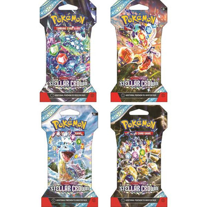 Pokémon TCG Scarlet & Violet 07 - Stellar Crown Sleeved Booster - ESPAÑOL