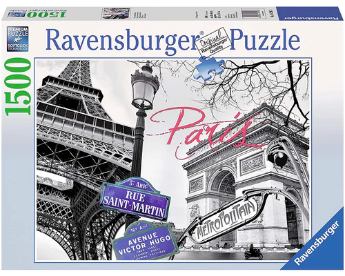 París de mis Amores: Rompecabezas 1500 Piezas Ravensburger