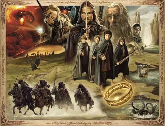 Ravensburger Rompecabezas El Señor de los Anillos: La Comunidad del Anillo - 2000 piezas