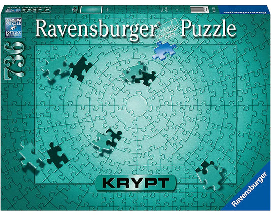 Krypt - Verde Menta: Rompecabezas 736 Piezas Ravensburger