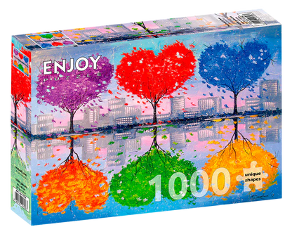 Amor Mutuo: Rompecabezas 1000 Piezas Enjoy Puzzle