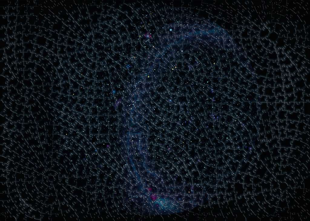 Krypt - Universe Glow: Rompecabezas 881 Piezas Ravensburger