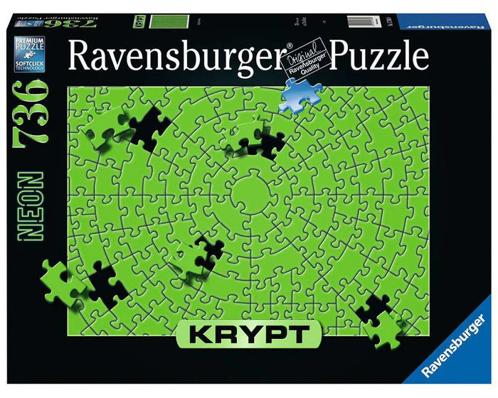 Krypt - Verde Neon: Rompecabezas 654 Piezas Ravensburger