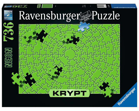 Krypt - Verde Neon: Rompecabezas 654 Piezas Ravensburger