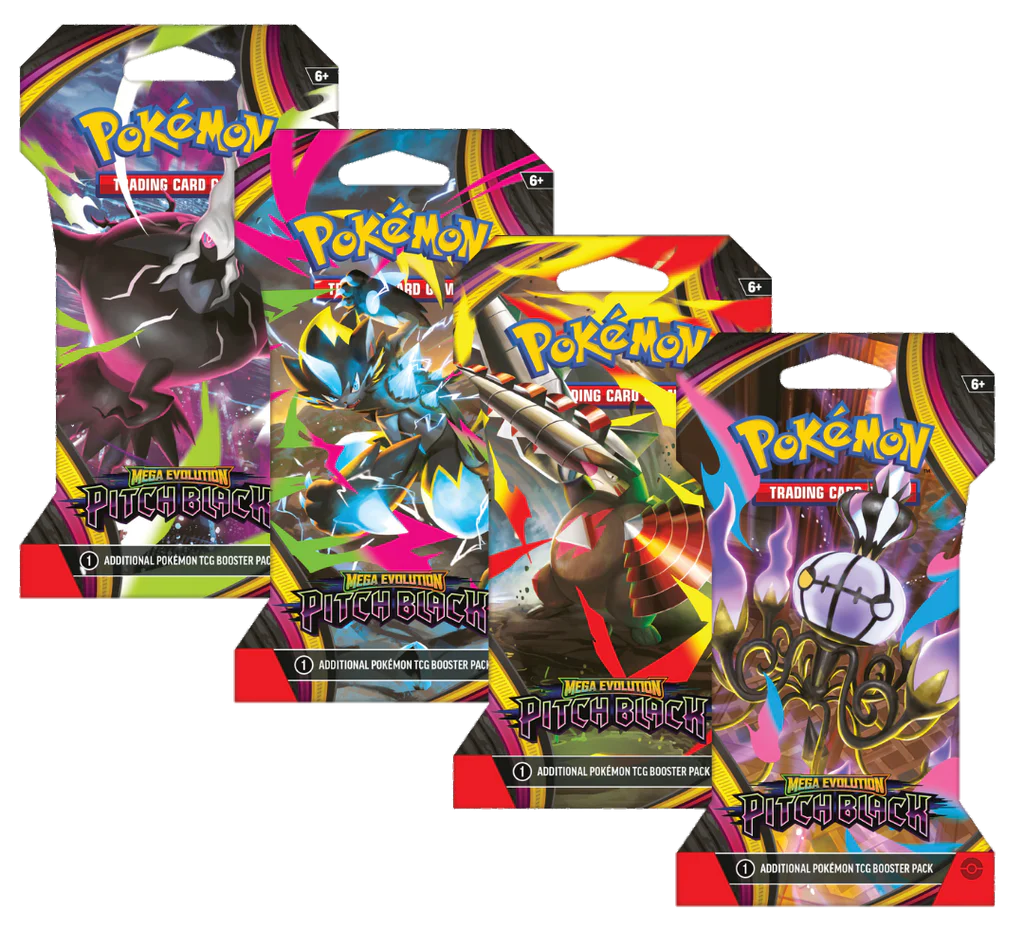 Pokémon TCG: Mega Evolution ME05 - Pitch Black Booster Bundle- INGLÉS
