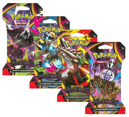 Pokémon TCG: Mega Evolution ME05 - Pitch Black Booster Bundle- INGLÉS