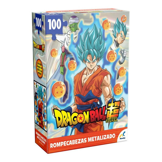 Rompecabezas Metalizado Dragon Ball Super 100 piezas