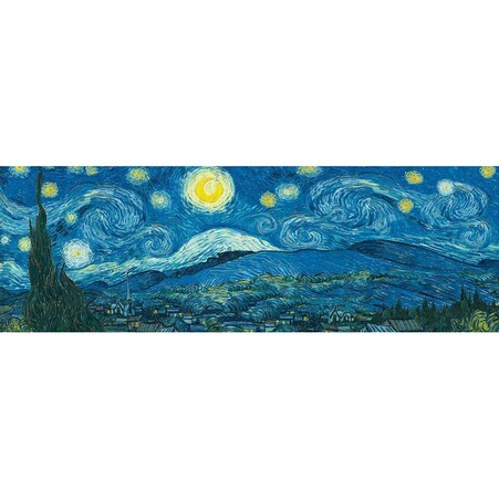 La Noche Estrellada Rompecabezas de Arte 1000 piezas Eurographics Panoramico