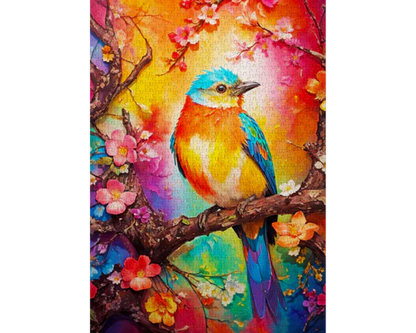 Pajarito de Colores: Rompecabezas 1000 Piezas Enjoy Puzzle