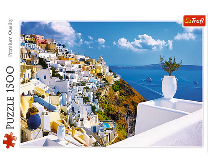 Santorini: Rompecabezas 1500 Piezas Trefl