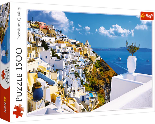 Santorini: Rompecabezas 1500 Piezas Trefl
