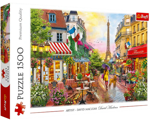 Nostálgico, París: Rompecabezas 1500 Piezas Trefl