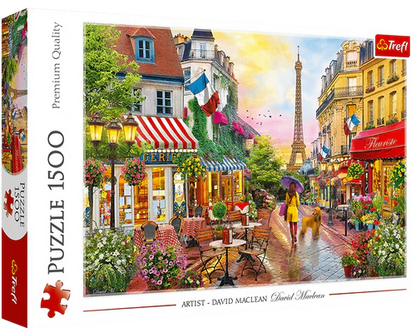 Nostálgico, París: Rompecabezas 1500 Piezas Trefl