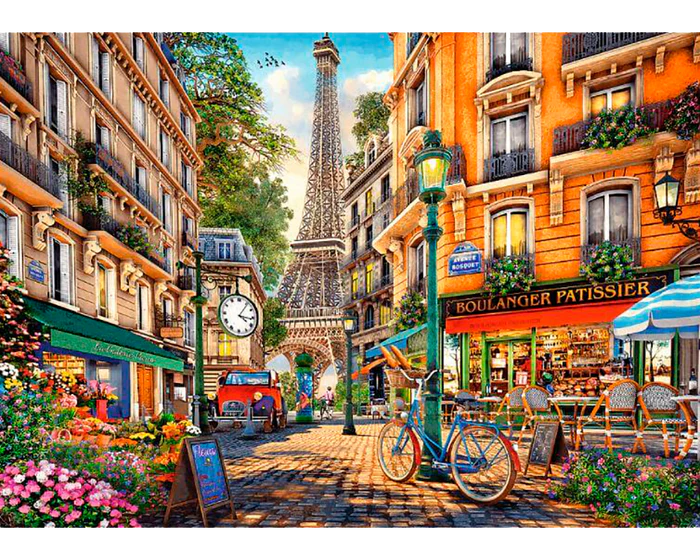 Tarde en Paris Rompecabezas 2000 Piezas Trefl