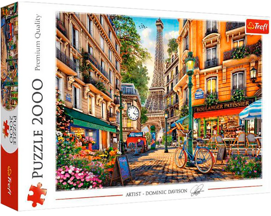 Tarde en Paris Rompecabezas 2000 Piezas Trefl