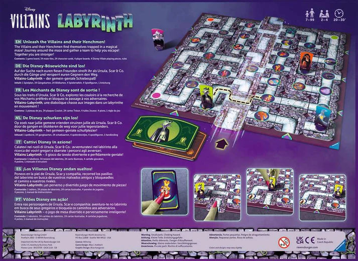 Laberinto Villanos