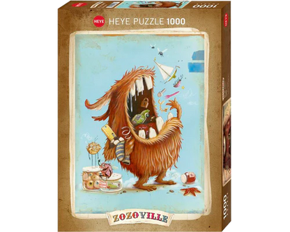 Zozoville Omnívoro Rompecabezas 1000 Piezas Heye