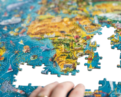 Sara Drake: Mundo Miniatura Rompecabezas 2000 Piezas Marca Heye