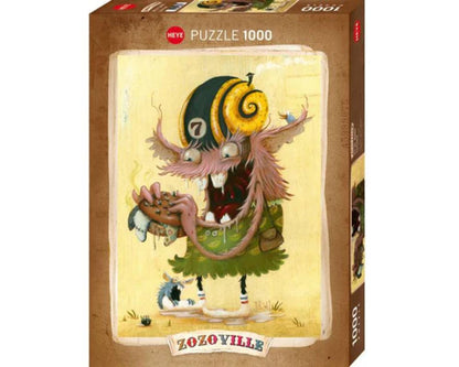Zozoville Comida Chatarra: Rompecabezas 1000 piezas Heye