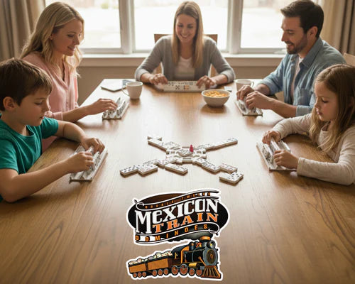 Mexican Train - Dominó Doble Doce Juego de Mesa Goliath