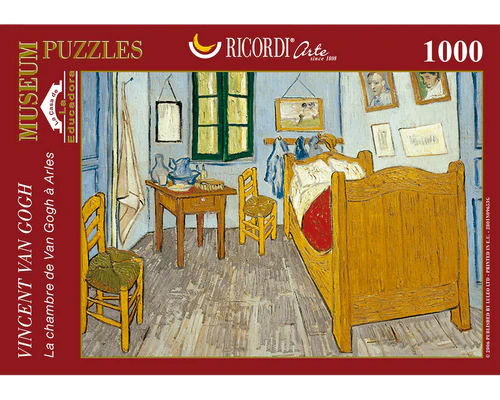 Van Gogh - La Recámara: Rompecabezas 1000 piezas Ricordi