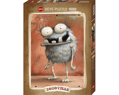 Zozoville Monsta Hi! Rompecabezas 1000 piezas Heye