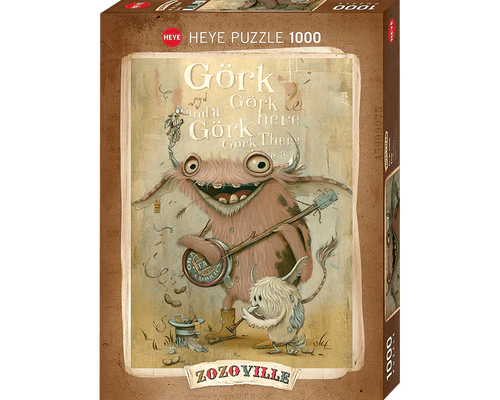 Zozoville Banjo Rompecabezas 1000 piezas Heye
