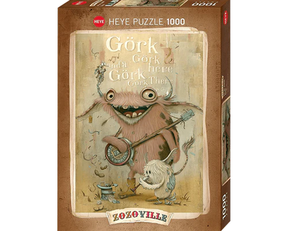 Zozoville Banjo Rompecabezas 1000 piezas Heye