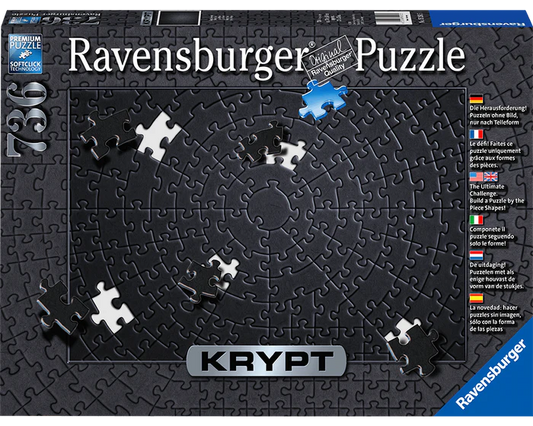 Krypt - Negro: Rompecabezas 651 Piezas Ravensburger