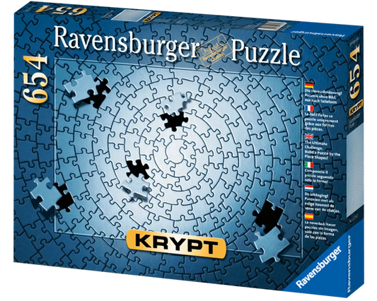 Krypt - Plateado: Rompecabezas 654 Piezas Ravensburger