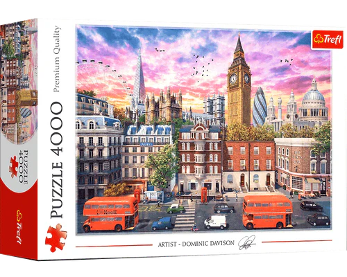 Caminando por Londres: Rompecabezas de Arte 4000 Piezas Trefl
