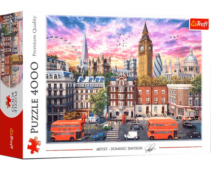 Caminando por Londres: Rompecabezas de Arte 4000 Piezas Trefl